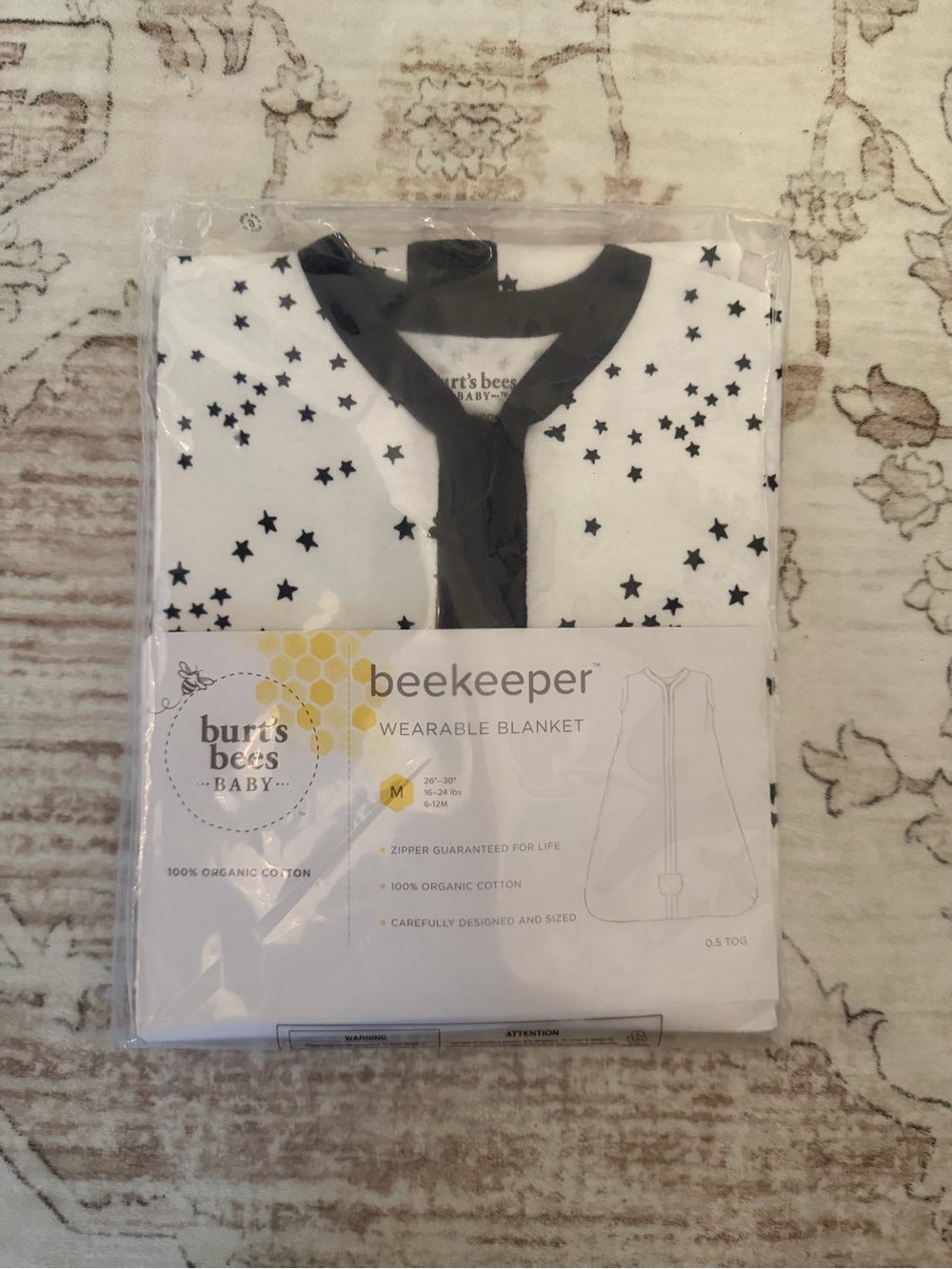 Burt's Bees Baby Beekeeper Wearable Blanket sleep sack
